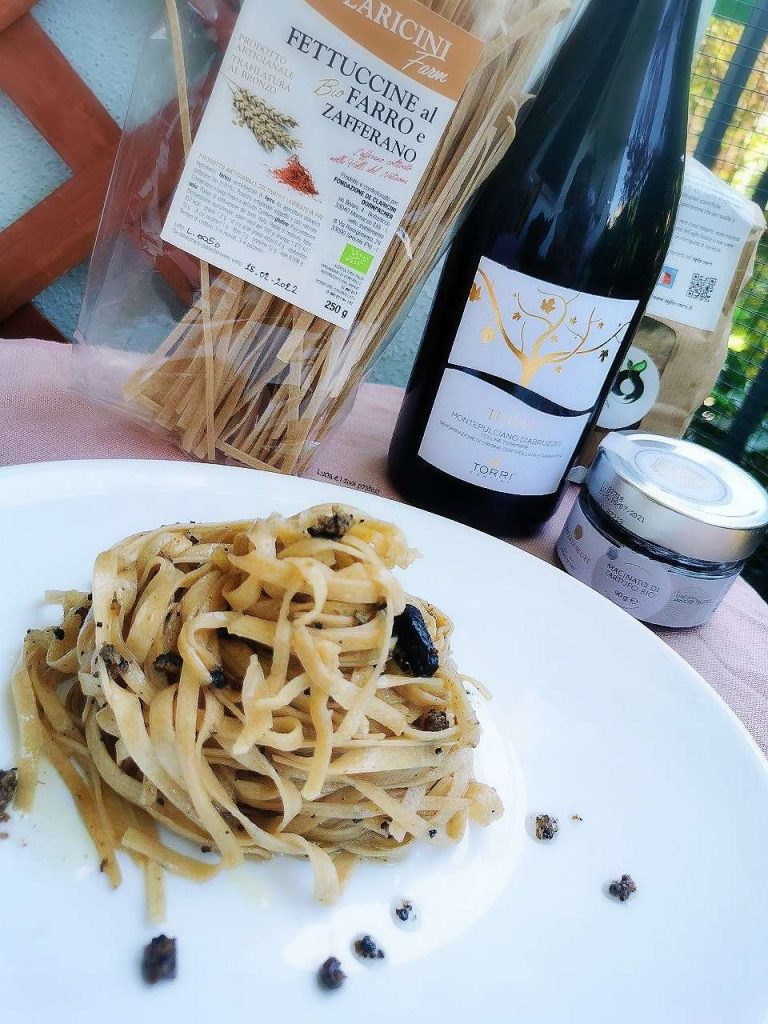 fettuccine farro