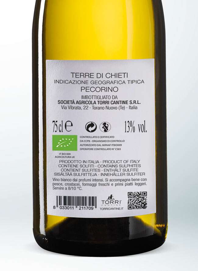 Ca'Natura Pecorino IGT Terre di Chieti 2021 Biologico - immagine 3
