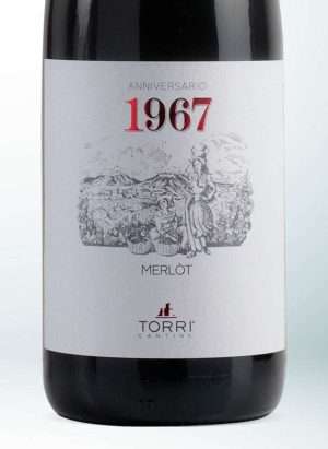 Alternative view of Torri 1967 Merlot 0,75L