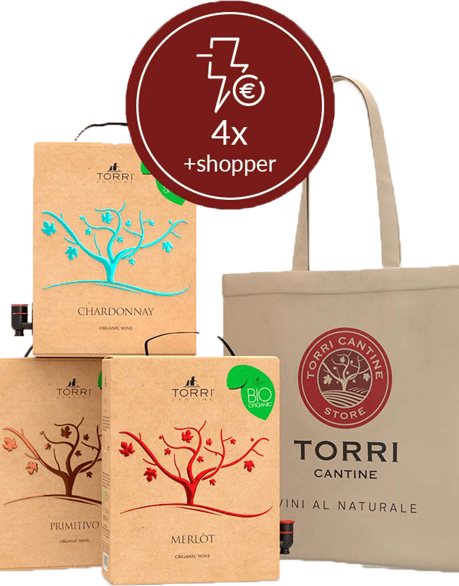 Promo 4x Bag in Box Special 3L con shopper in OMAGGIO