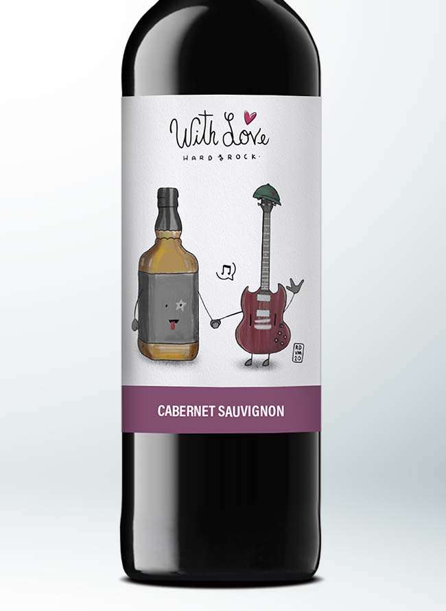 With Love - Hard & Rock - Cabernet Sauvignon 0,75L - immagine 2