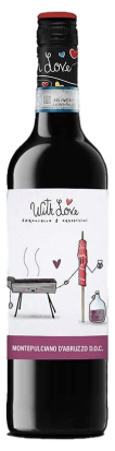 With Love - Fornacella & Arrosticini - Montepulciano d'Abruzzo DOC 2021 0,75L