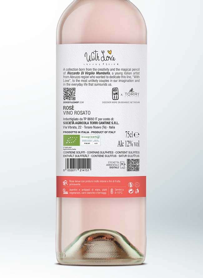 With Love - Carrot & Stick - Rosé 0,75L - immagine 3