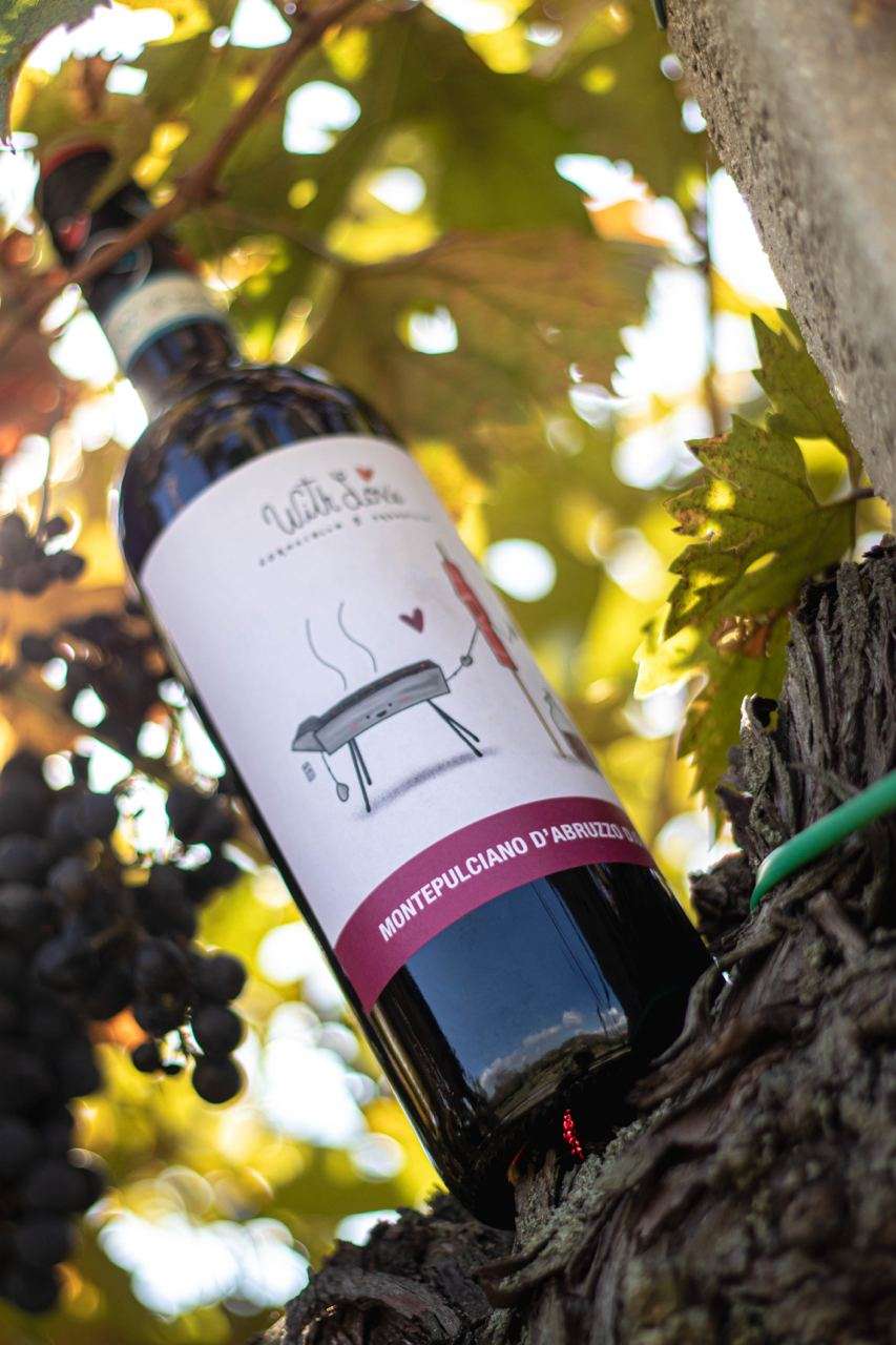 With Love - Fornacella & Arrosticini - Montepulciano d'Abruzzo DOC 2021 0,75L - immagine 5
