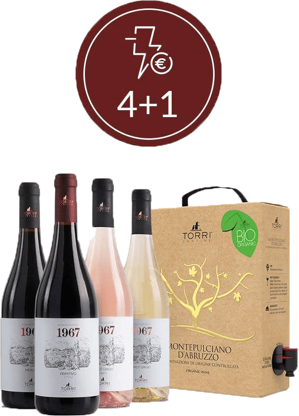 Promo selezione: 4x Anniversario 1967 + 1x Bag in Box 3L