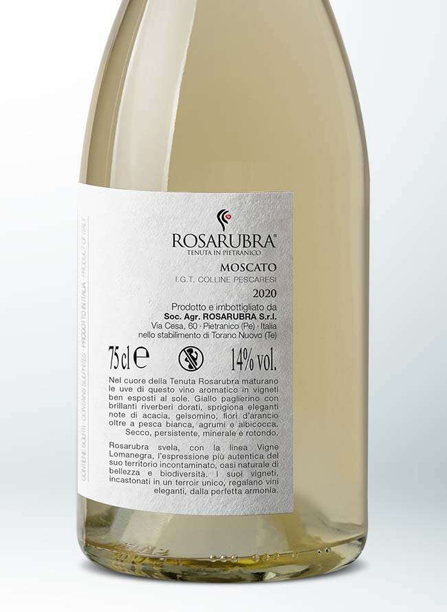 Vigne Lomanegra Moscato I.G.T. Colline Pescaresi 0,75L - immagine 3