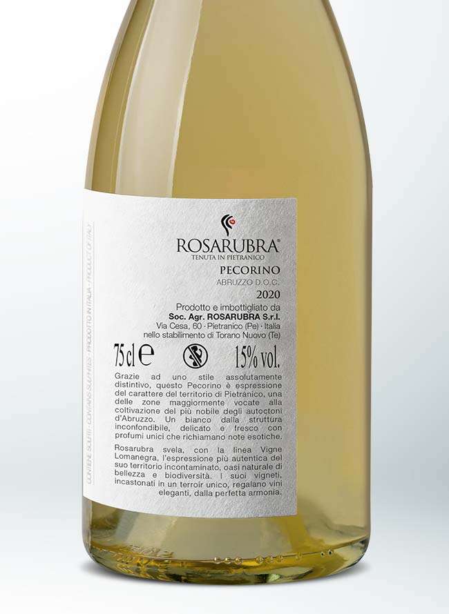 Vigne Lomanegra Pecorino Abruzzo DOC 0,75L - immagine 3