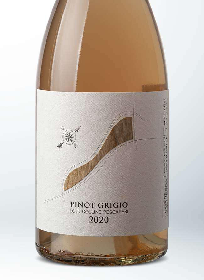 Vigne Lomanegra Pinot Grigio I.G.T. Colline Pescaresi 0,75L - immagine 2